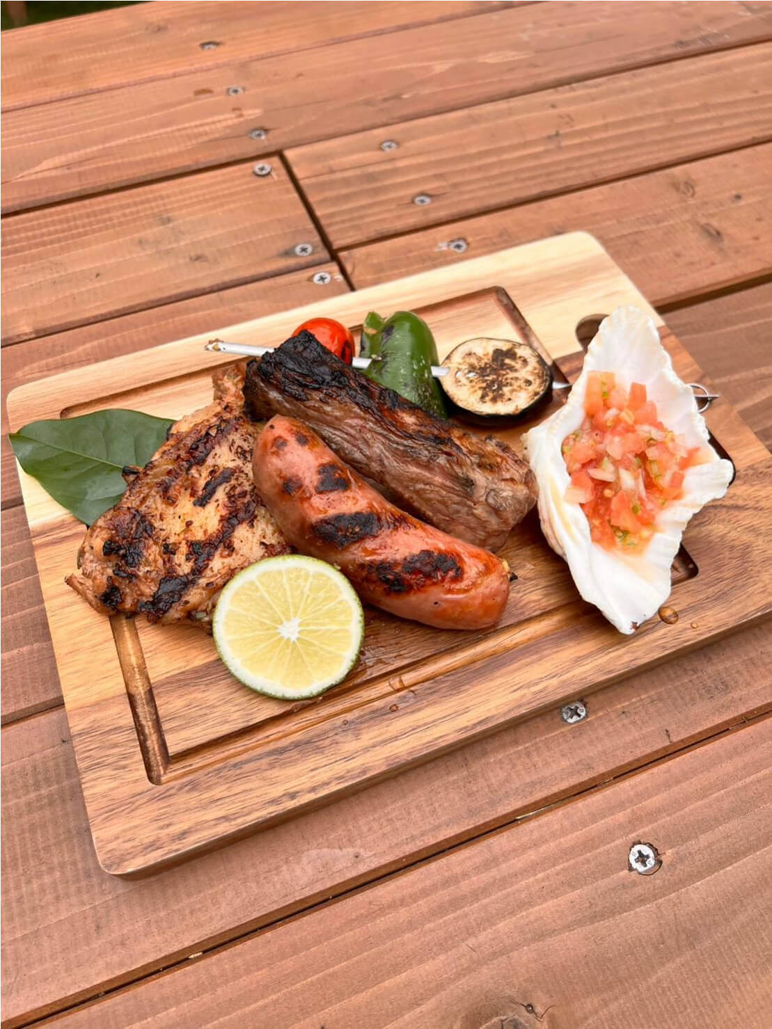 プレートBBQ