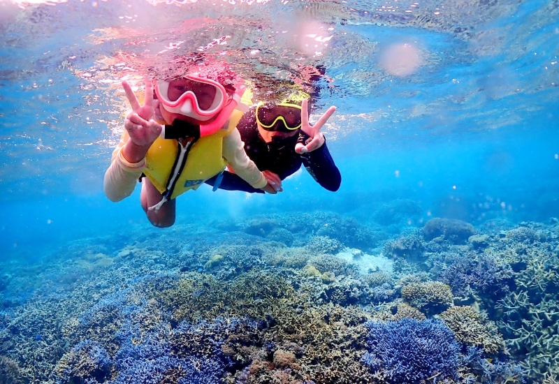 石垣島-シュノーケリング-家族で楽しむ海体験 