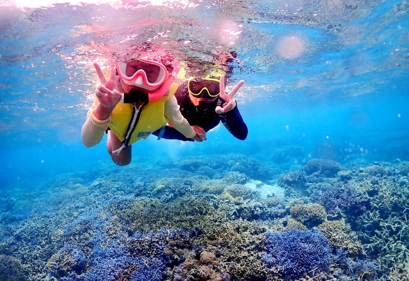 石垣島-シュノーケリング-家族で楽しむ海体験