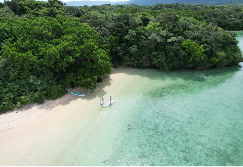 石垣島-SUP-川平湾の風景