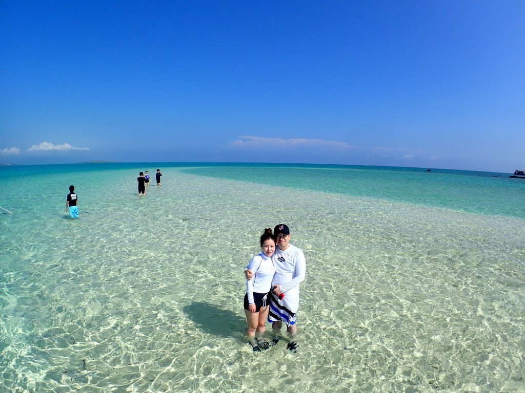 晴天の幻の島！